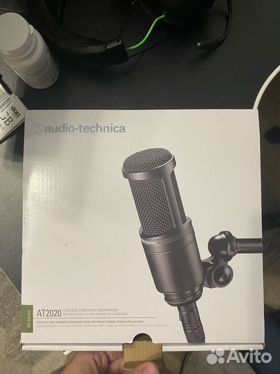 Микрофон audio technica AT 2020 xlr