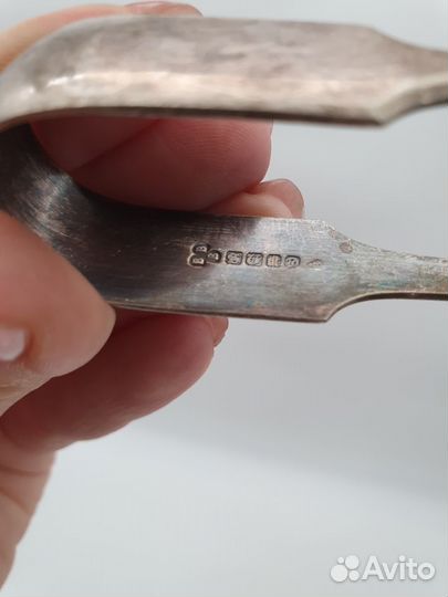 Щипчики щипцы для сахара серебрение нач. XX в