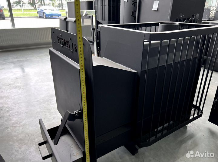 Печь для бани банная печь Barrel 18