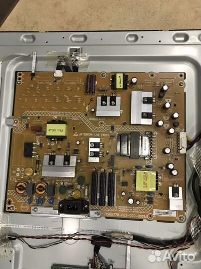 Телевизор philips 42pfl5008t/60 по запчастям