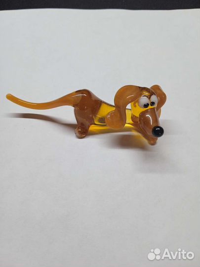 Стеклянные фигурки животных