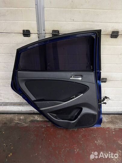 Дверь задняя левая в сборе Hyundai Solaris 2015