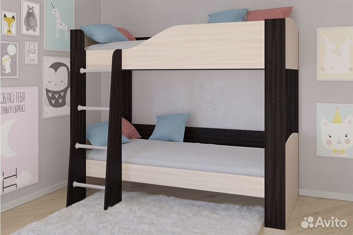 Кровать двухъярусная 