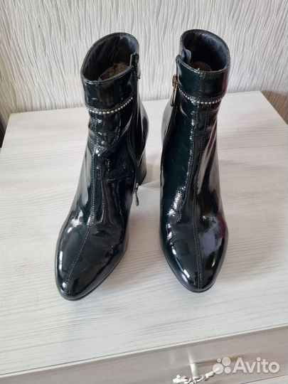 Ботильоны женские 37 размер натуральная кожа