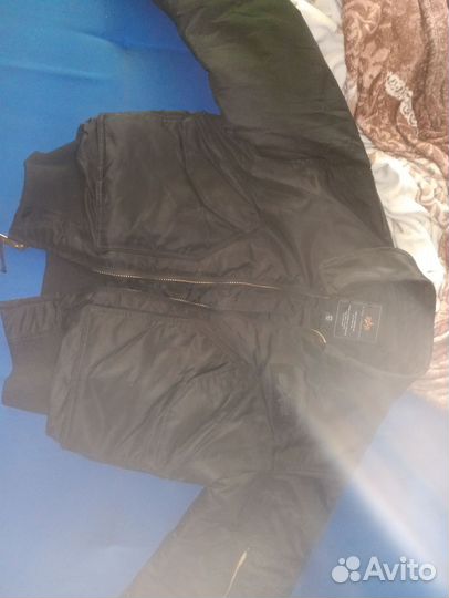 Бомбер alpha industries cwu 45 m black