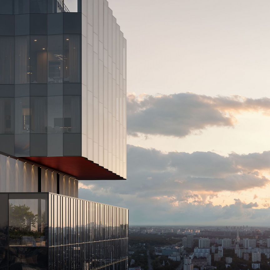 1-к. квартира, 41 м², 35/49 эт.