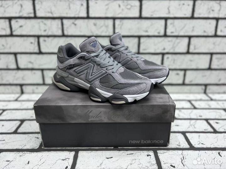 Кроссовки New Balance 9060 Grey (36-45)