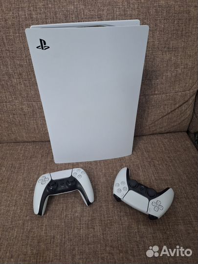 Sony playstation 5 3я Ревизия, 2 геймпада