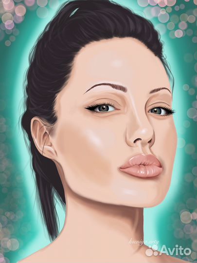 Портреты на заказ по фото