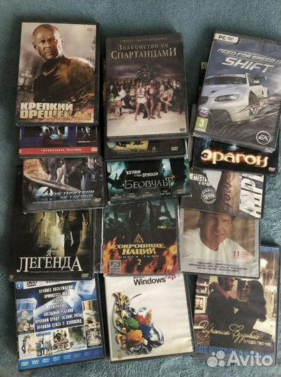 Двд диски с фильмами