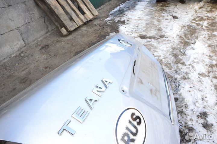 Nissan teana j32 крышка багажника с повреждениями