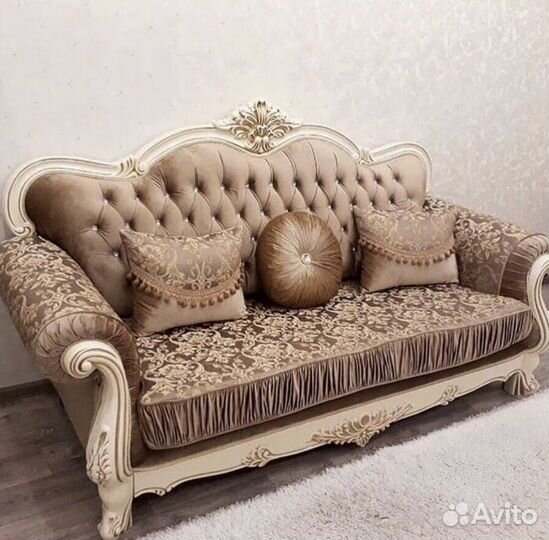 Диван и 2 кресла