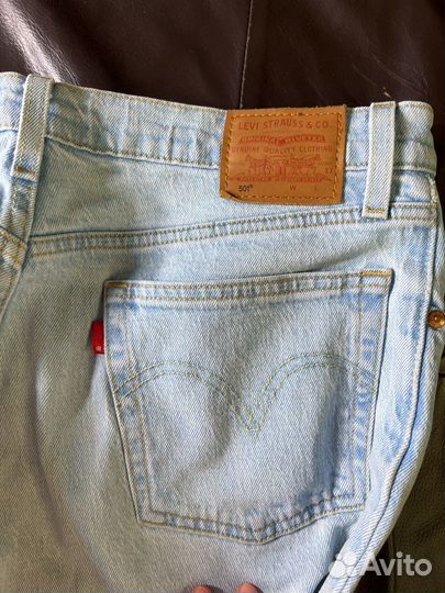 Женские джинсы levis 501 W30 L28