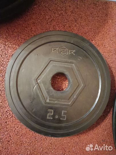 Гриф, блины, стойка для штанги