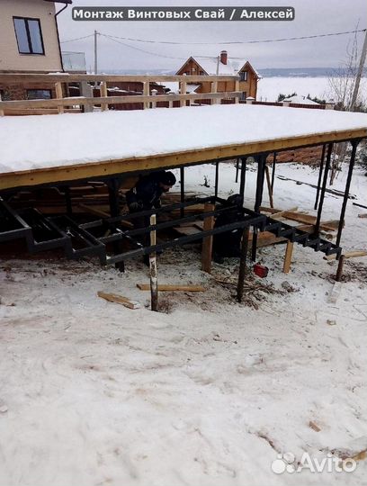 Винтовые сваи