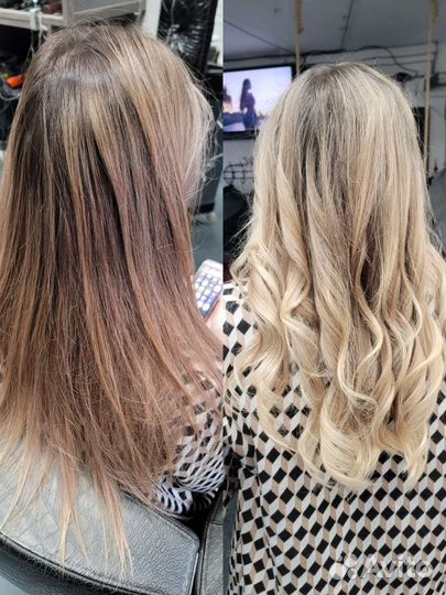 Окрашивание волос любой сложности