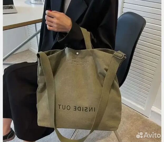 Tote шопер текстильный
