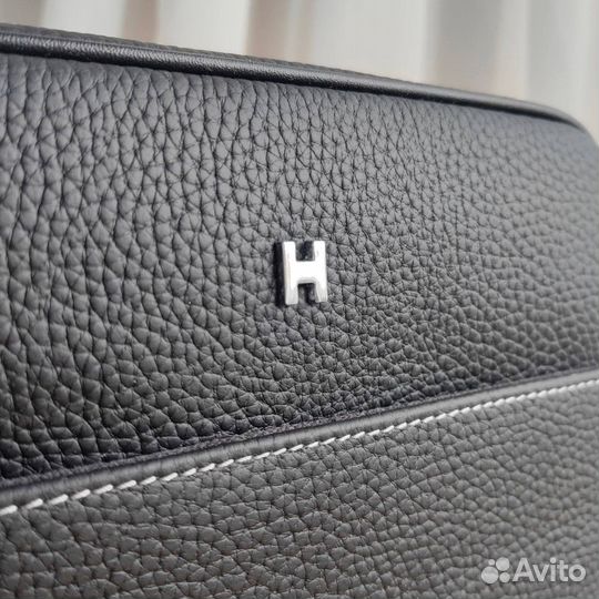 Сумка планшет мужская натуральная кожа Coach