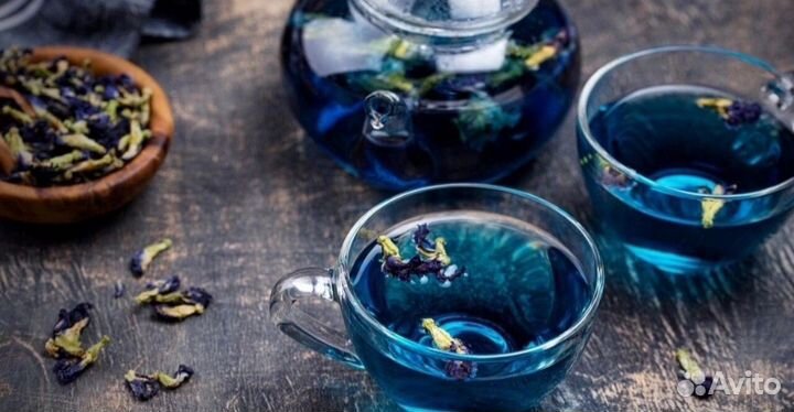 Синий чай
