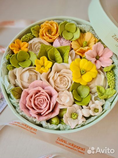 Букеты из зефира Премиум