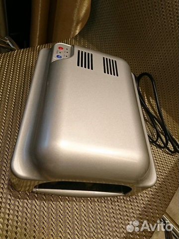 Уф лампа 36W ASN Profi c вентилятором серебро