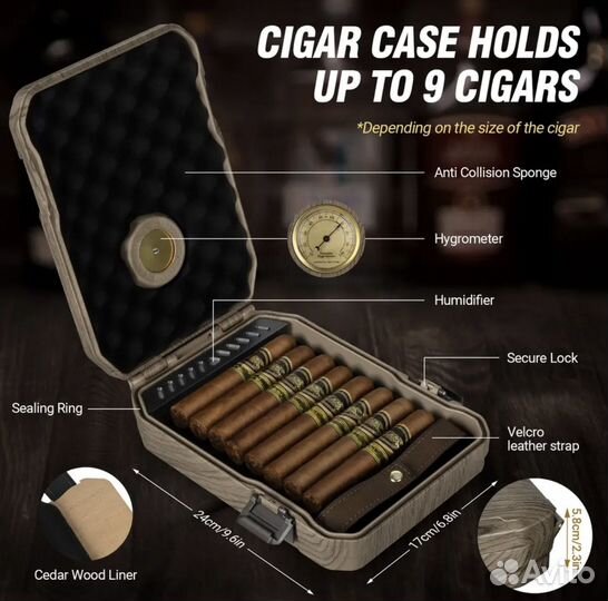 Дорожный хьюмидор