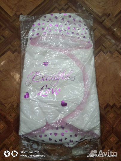 Детские конверты на выписку с роддома