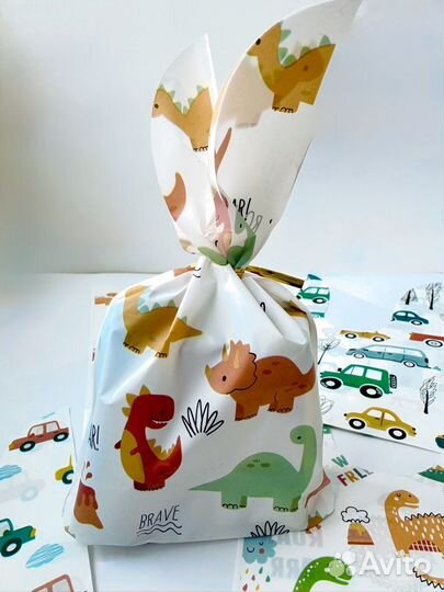 Пакетики подарочные для угощений в детский садик