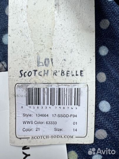 14;16 лет Новый Scotch & Soda Комбинезон