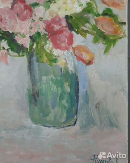 Картина маслом на холсте натюрморт