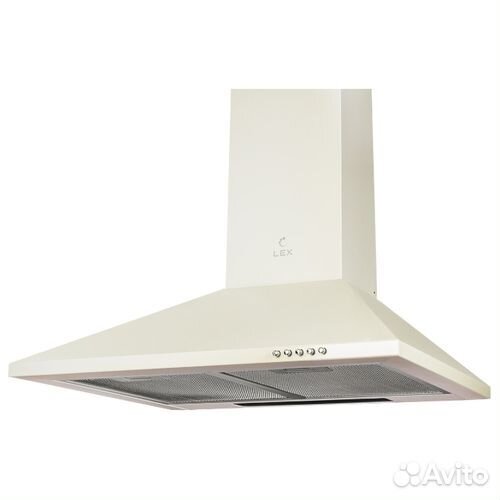 Вытяжка каминная LEX basic 600 ivory light