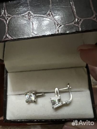 Серебряные серьги