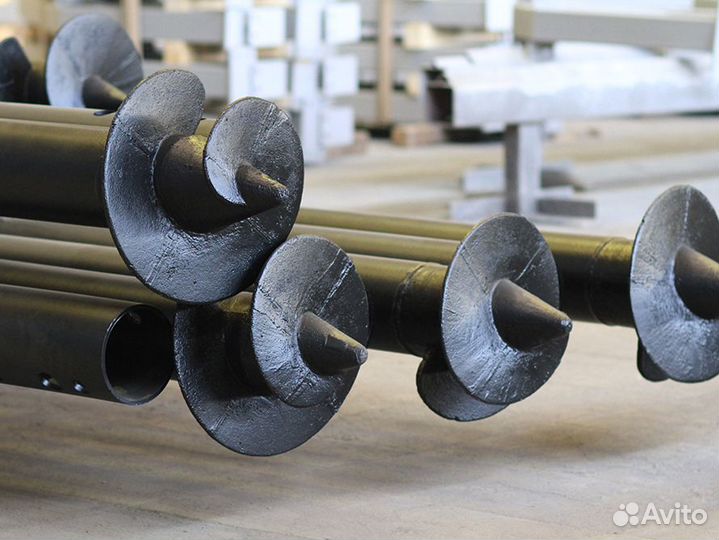 Винтовые сваи для фундаментов 73 мм