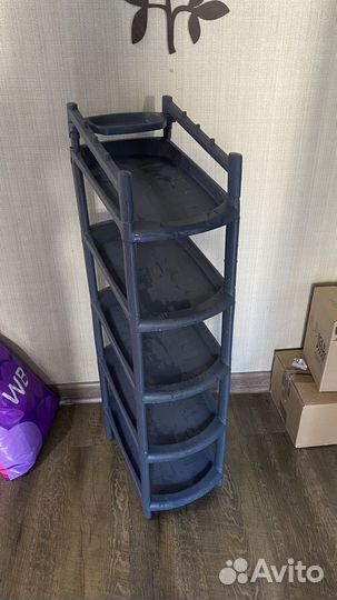 Этажерка для обуви пластиковая