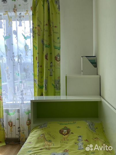 Комплет : шторы + тюль + 2 покрывала