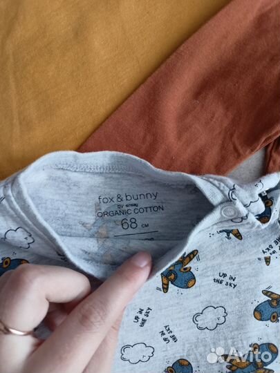 Лонгслив для мальчика, 68