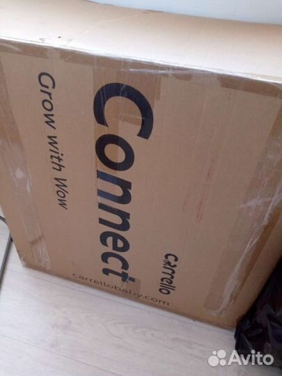 Коляска для двойни carrello connect