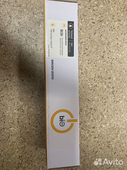 Тонер на Ricoh Aficio