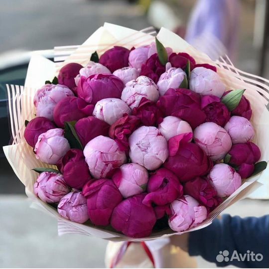 Пионы с доставкой по Уфе