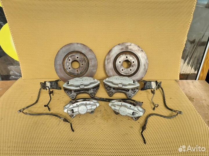 Тормоза akebono Infiniti Fx37S Fx50 Qx70S S51