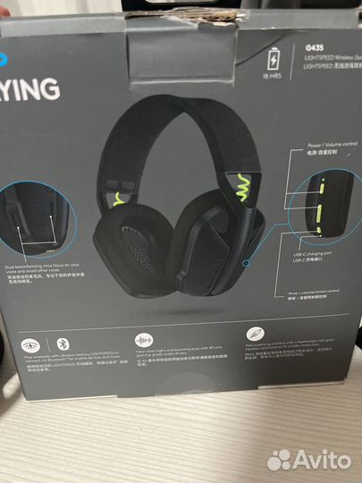 Наушники logitech g435