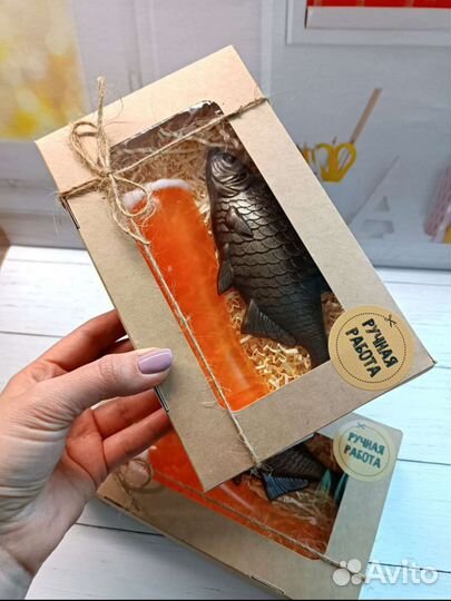 Мужской набор из мыла ручной работы