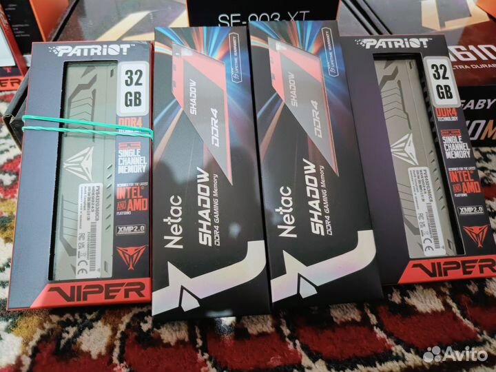 Оперативная память ddr4 16gb 32gb 3200 3600