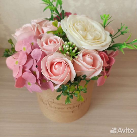 Букет из мыльных цветов подарок