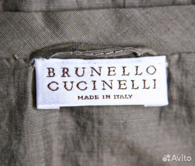 Brunello Cucinelli кожаная куртка оригинал