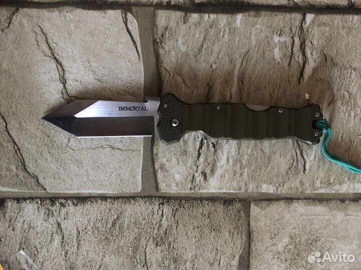 Нож Cold Steel 23GVG Immortal OD Green сталь CTS-X