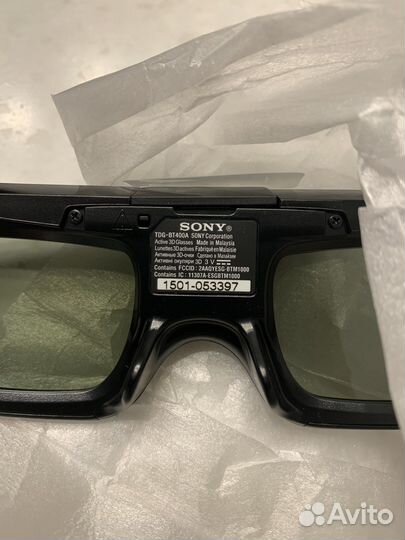 Активные 3D очки Sony и 3D очки Samsung