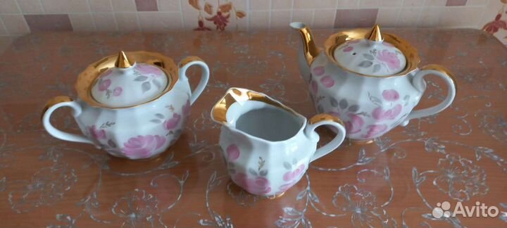 Чайный сервиз вербилки СССР