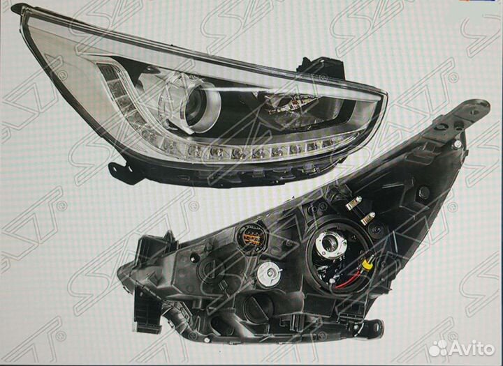 Автосвет Фара hyundai solaris