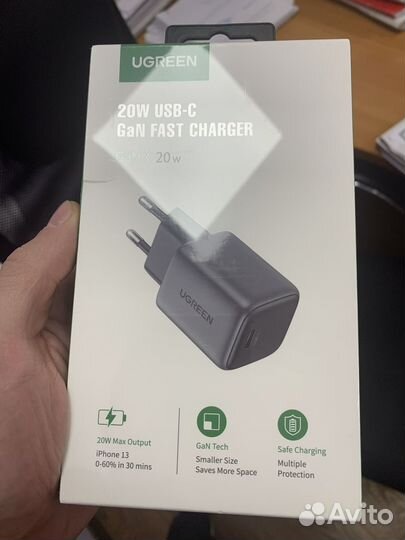 Сетевое зарядное устройство uGreen CD318 20W